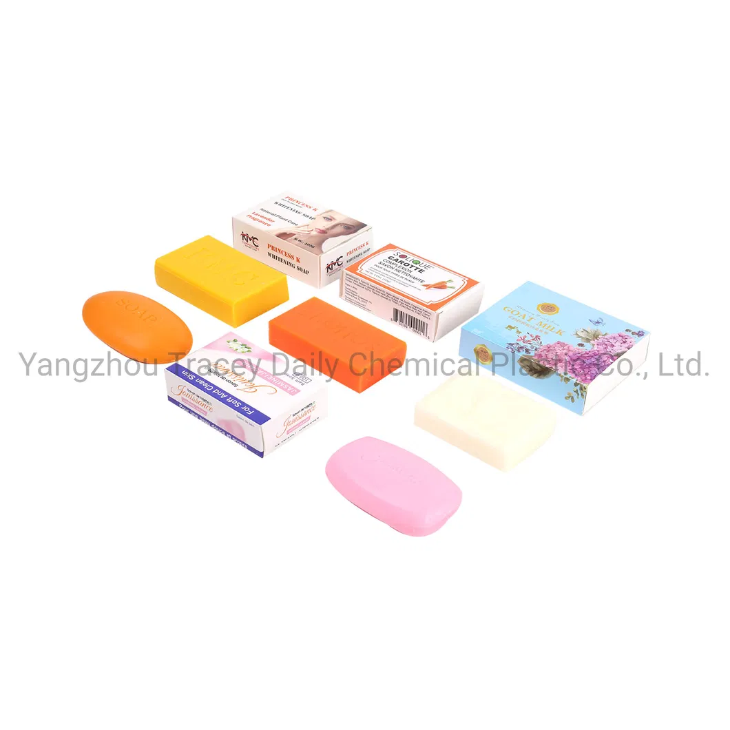 Natural Palm Oil Toliet Soap Bar / Bath Face Body Savon Customized 125gr Personal Care Soap Bar Factroy