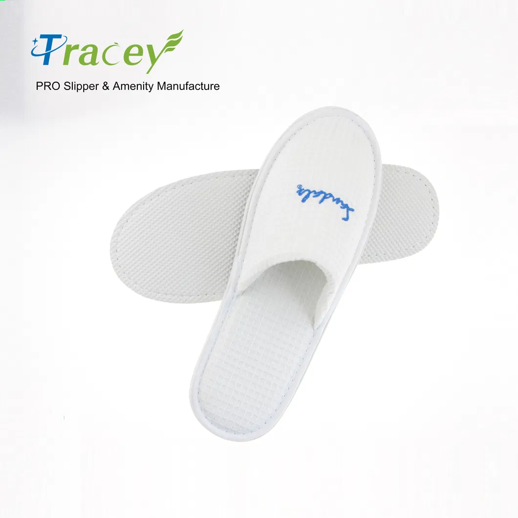 High-Grade Hotel Disposable Slippers Wholesale B&B Hotel Thickened Non-Slip Soft Bottom Home Guests Non-Slip Slippers