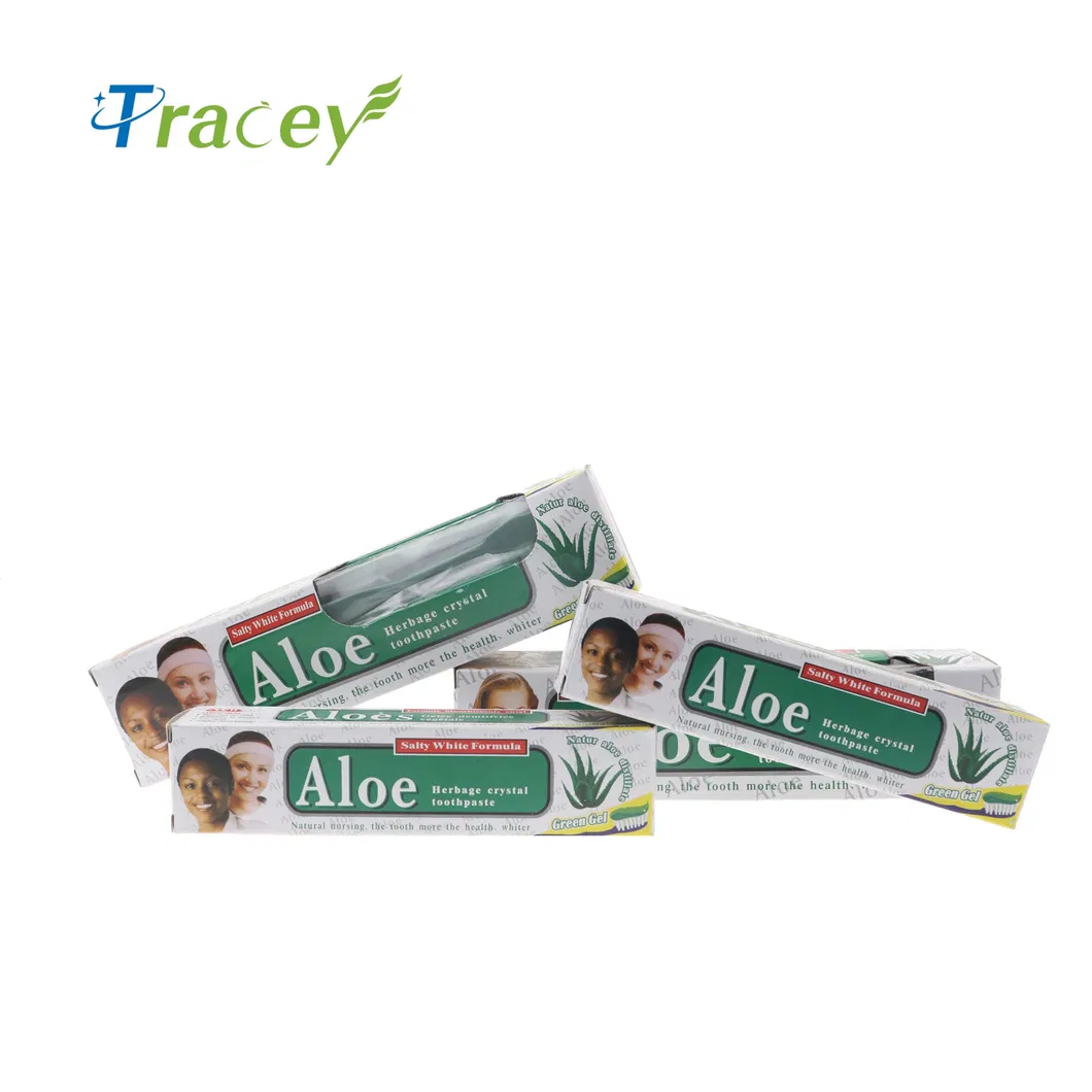 Green Gel Cool Mint Toothpaste for Africa Market High Quality Toothpaste Manufacture