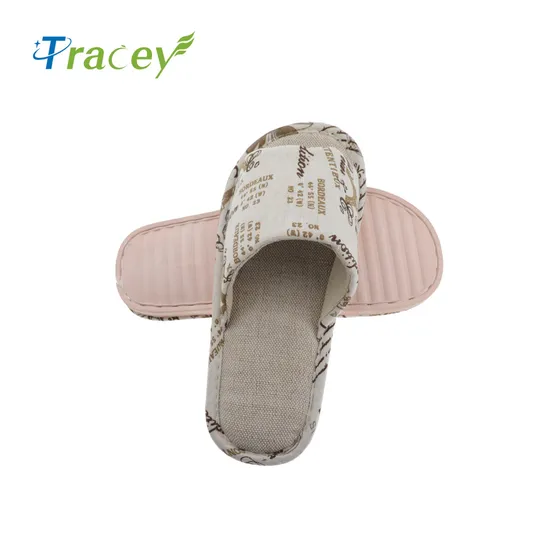 Factory Wholesale White/Black/Gray Amenities Cotton Slippers Hotel Room Luxury Disposable Open Toe Hotel Slipper
