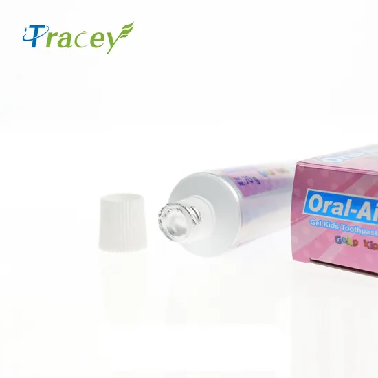 Private Label Kids Toothpaste Fruity Strawberry Tooth Paste Fluoride Free Toothpaste