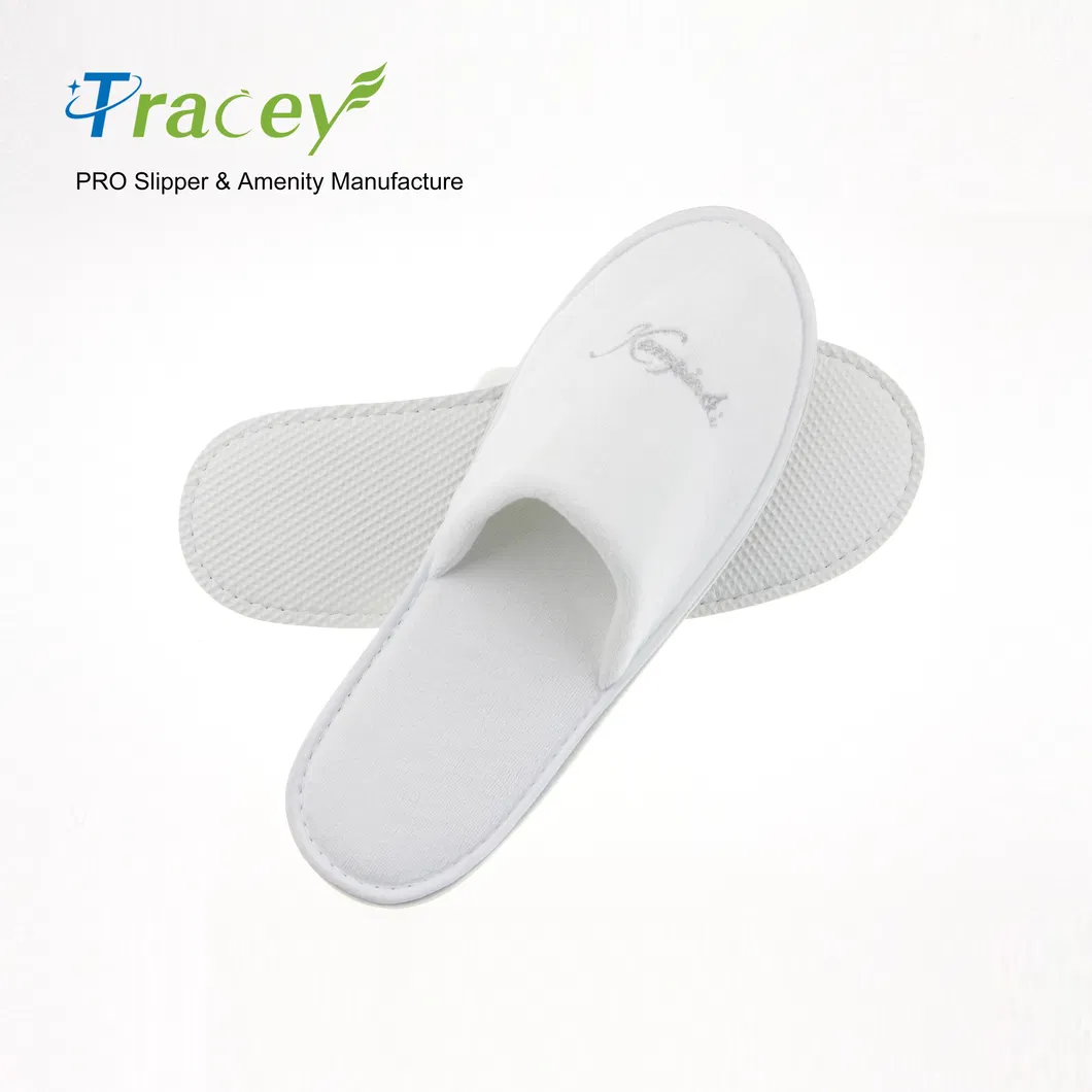Hotel Disposable Slippers Cotton Linen Five-Star Hotel Homestay Linen Slip Slippers Customization