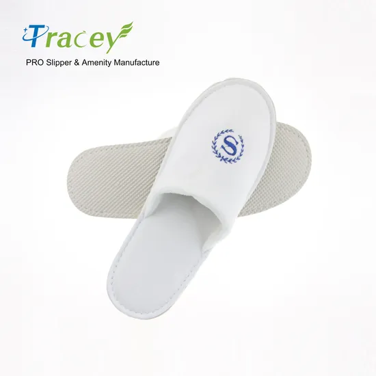 Customizable Logo Logo Men Suede Hotel One-Time Customer Service Star Hotel Plush Sheraton Luxury Hotel Slipper
