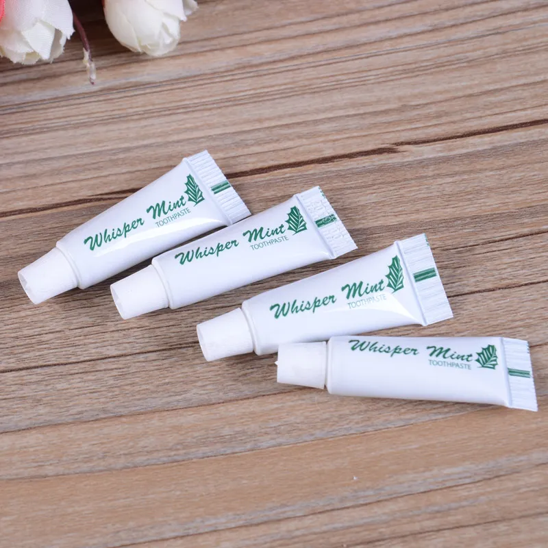 5gr / 3gr Airlines Toothpaste with Toothbrush Packed Hotel Airways Fly Travel Mini Small Size Toothpaste Amenities