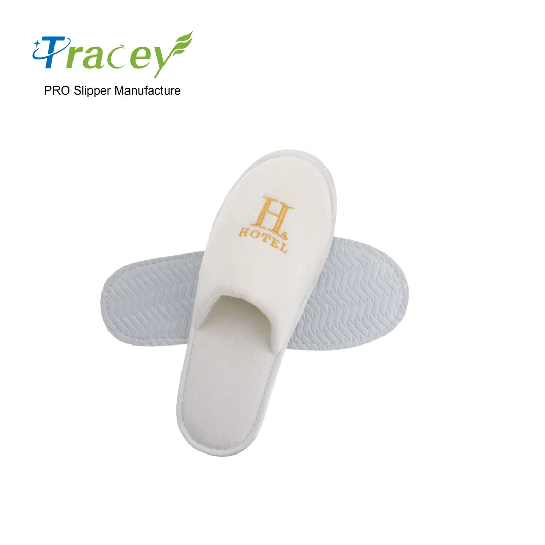Real Price Cheap Hotel Slipper Custom Disposable SPA Slippers Guest Hospital Home