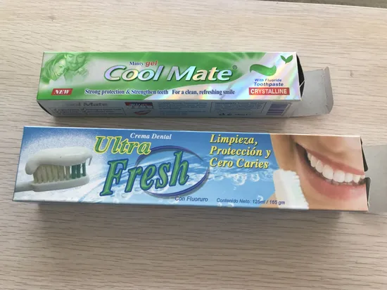 Manufacturer High Quality Custom Logo Halal Tooth Paste 120g Probiotics Teeth Removing Stains Whitening Fluoride-Free Toothpaste