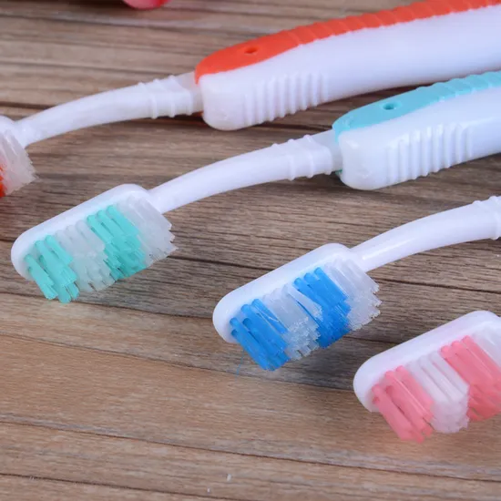 Hippocampi Shape Teethbrushes Foldable Travel Airlines Toothbrush Disposable Travel Hotel Toothbrush Dental Kit