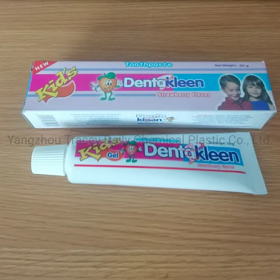 50gr Kids Dentakleen Children Toothpaste Customized Strawberry Toothpaste with Free Toothbrush Manufacture