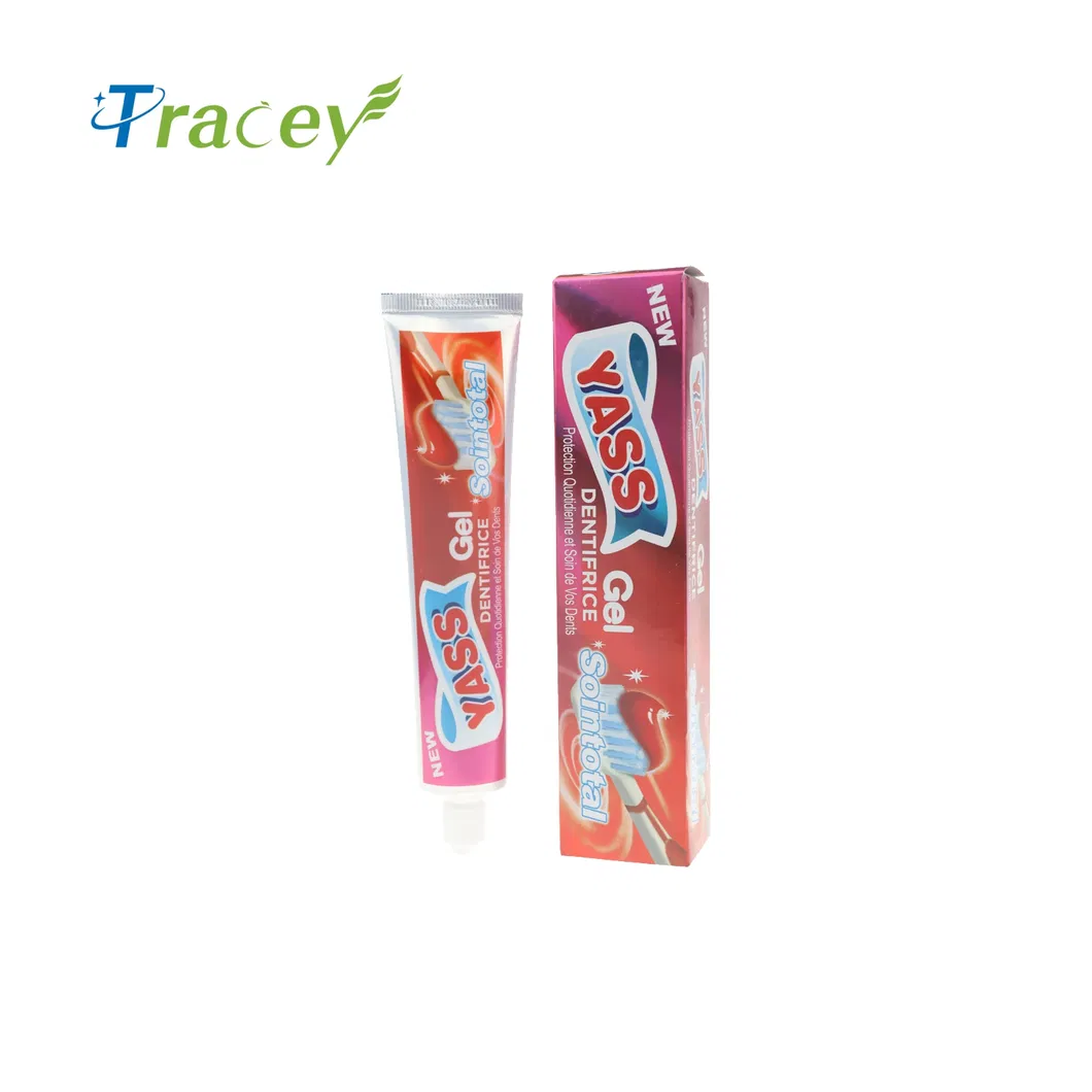 150gr Yass Red Gel Toothpaste Total Care Sointotal Dentifrice Toothpaste for Africa Market