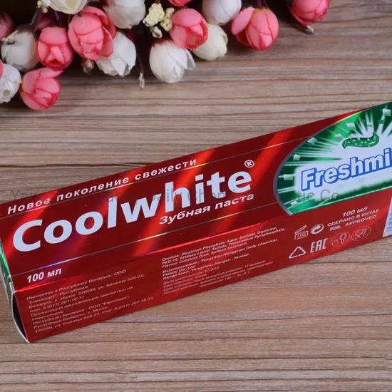 100ml Protect Caries Toothpaste Freshmint Advanced Whitening Coolwhite Toothpaste Factory Hot Sell Mint Toothpaste