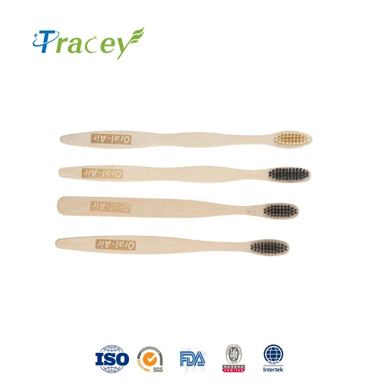 OEM Biodegradable Cheap Eco Friendly Custom Logo Box Reusable Clean Care Wooden Toothbrush