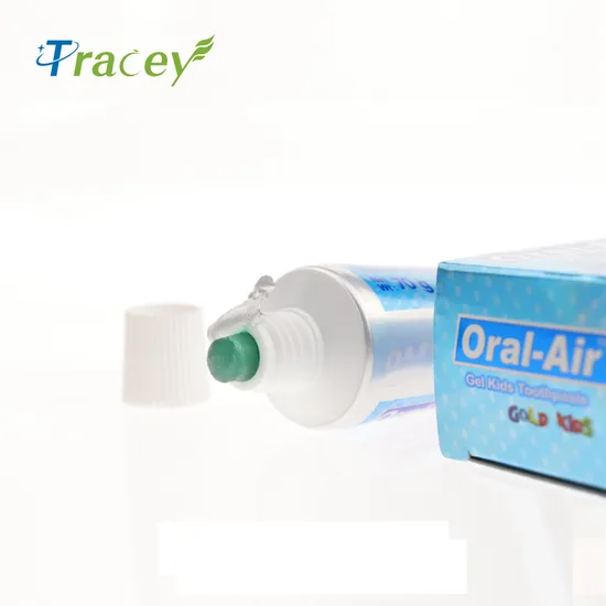Oral-Air 70gr Kids Child Baby Gel Toothpaste Dentifrice Strawberry Bubble Gum Fruit Flavour Toothpaste Manufacture