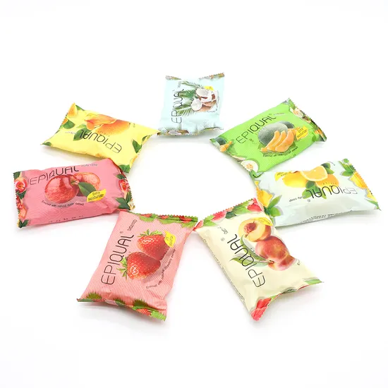 Colorful 75gr OEM Soap Toliet Bath Body Soap Customized Fruit Flower Beauty Soap Savon Jabon for South America Market