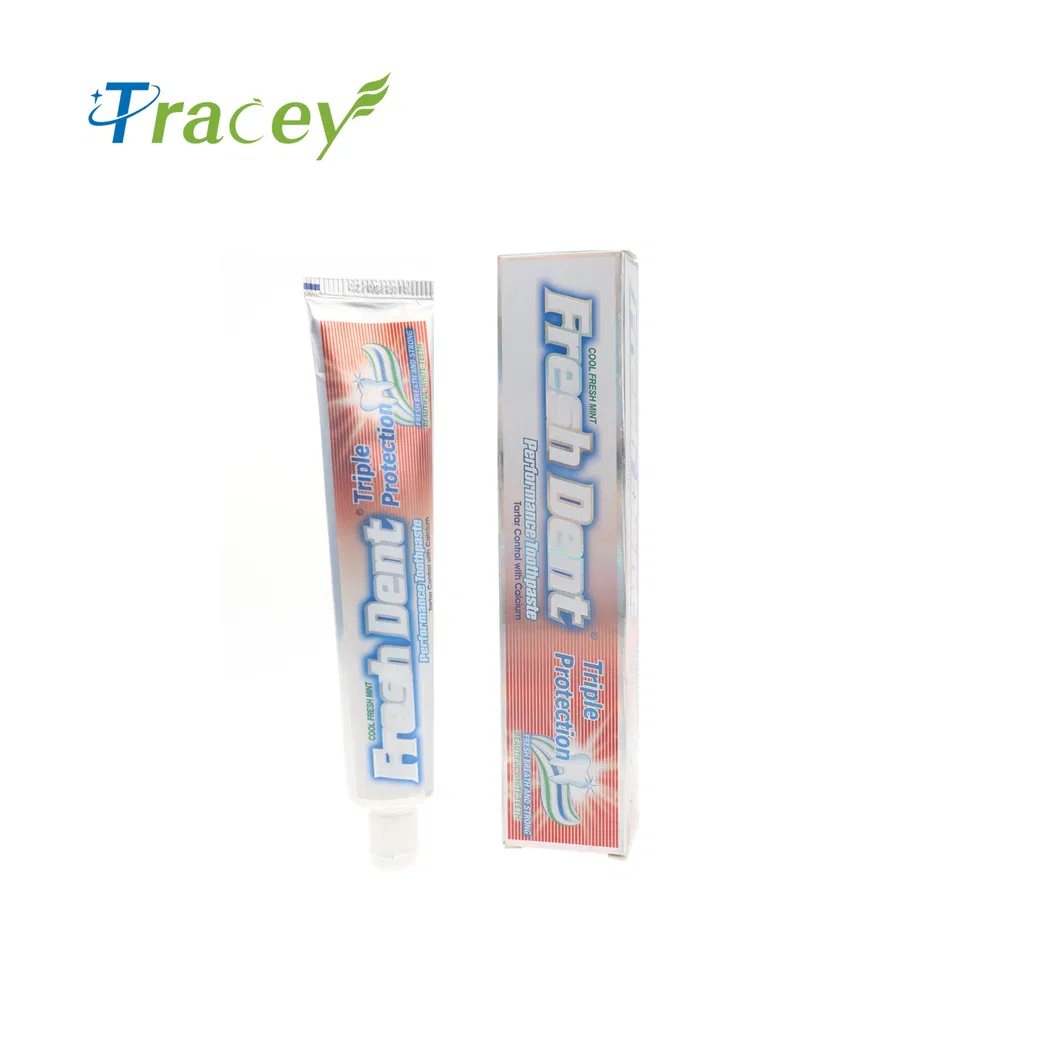 Competive Price High Quality Freshdent OEM Customized Toothpaste/Dentifrice/Pasta Dental Manufacture