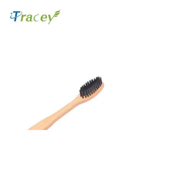 100% Biodegradable Teeth Tooth Brush Adults Travel Super Soft Wave Charcoal Nano Bambu Bamboo Toothbrush