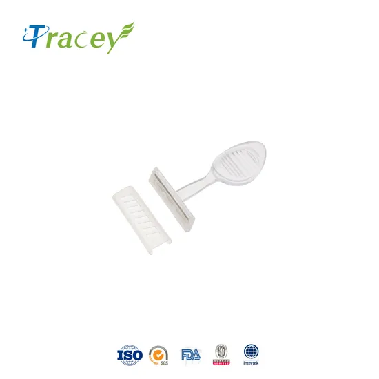 Anti-Shank Razor Jail Prison Razor Clear Singel Blade Razor Personal Care Shave Thumbprint Razor