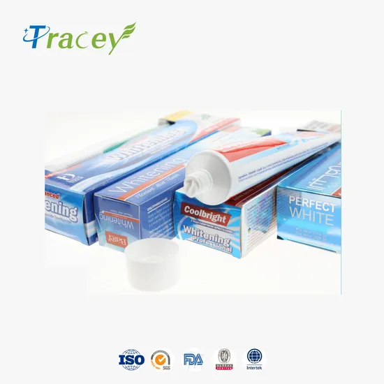 OEM/ODM Cheap Private Label Toothpaste Manufacture Factory Fluoride White Toothpaste