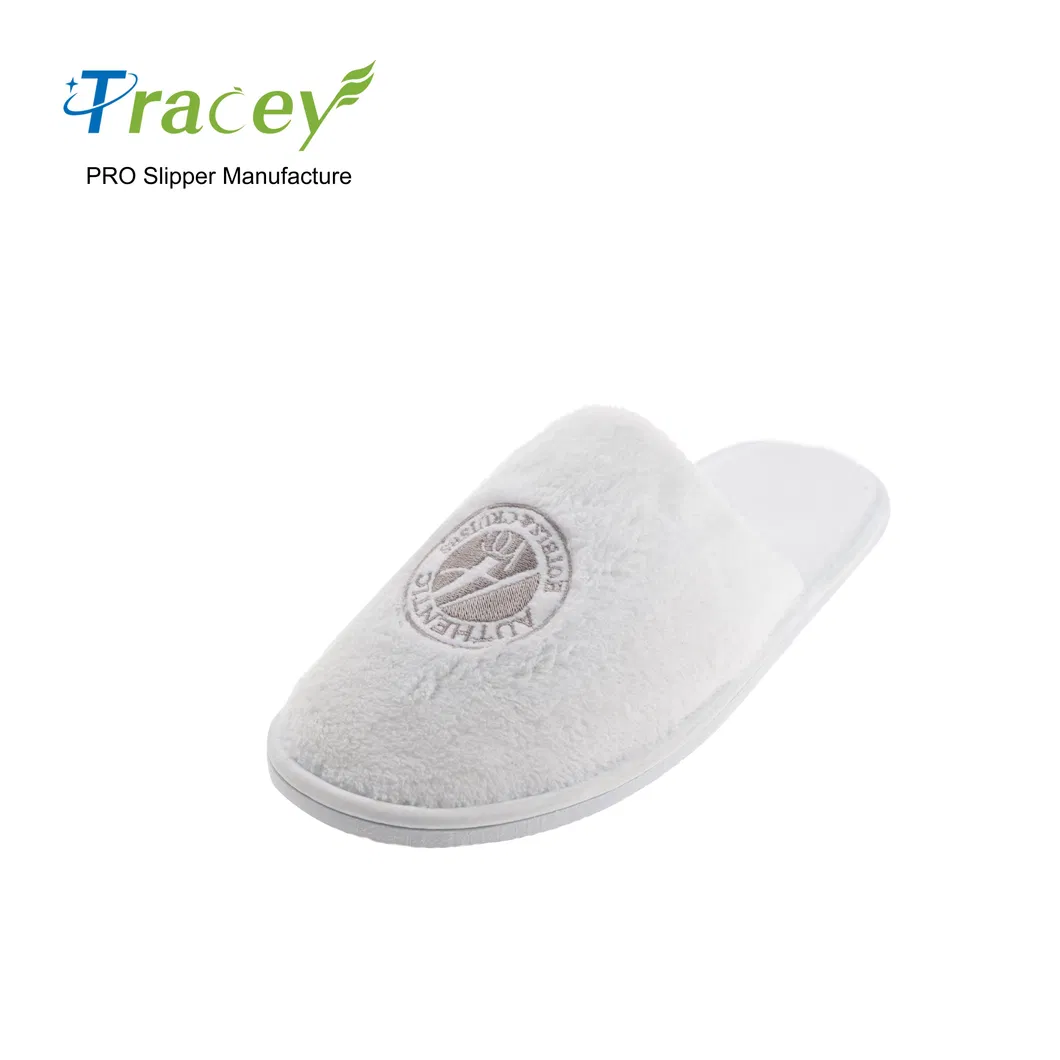 Hot Sale Wholesale Coral Fleece Hotel Bath Disposable SPA Slippers Cheap Hotel Slipper