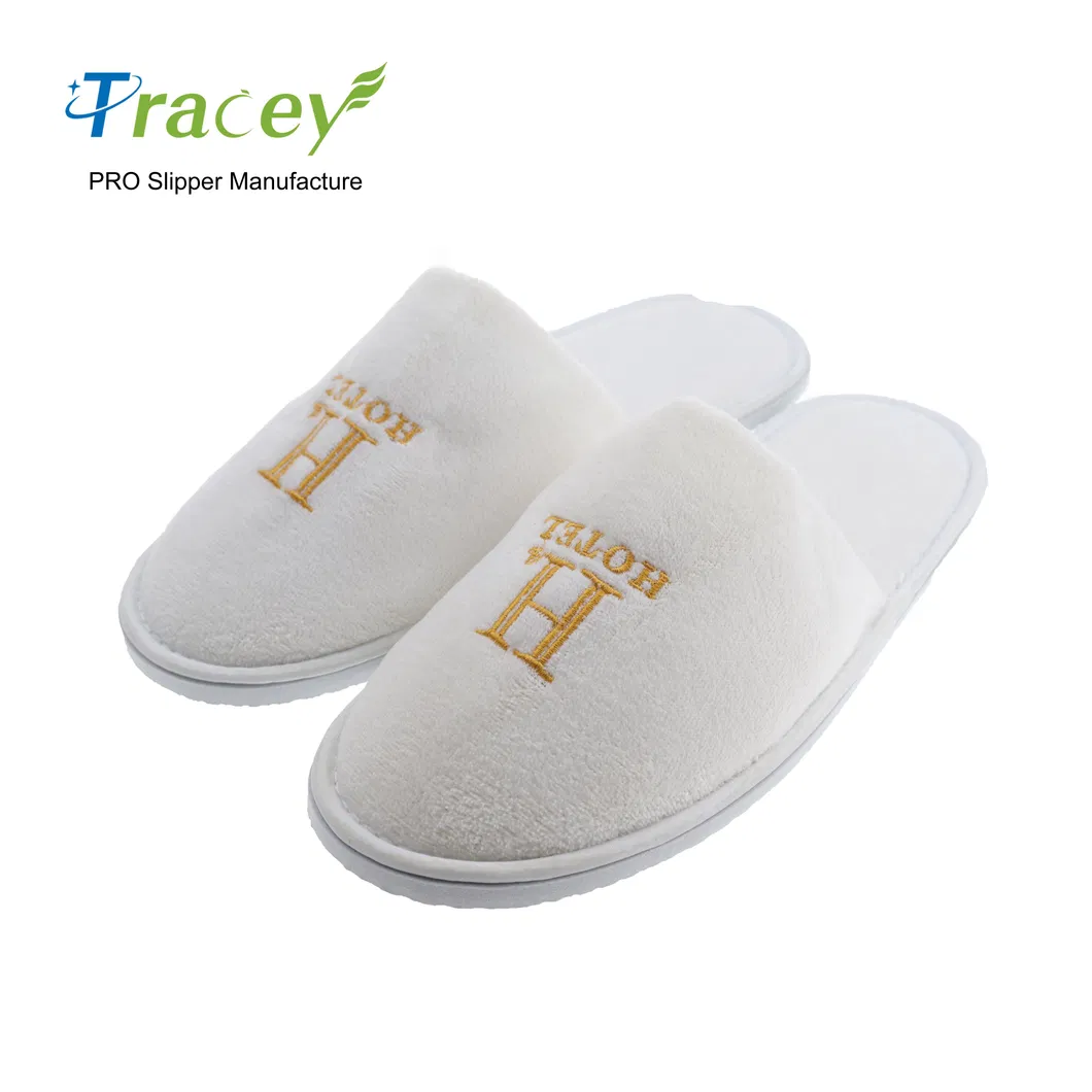 Real Price Cheap Hotel Slipper Custom Disposable SPA Slippers Guest Hospital Home