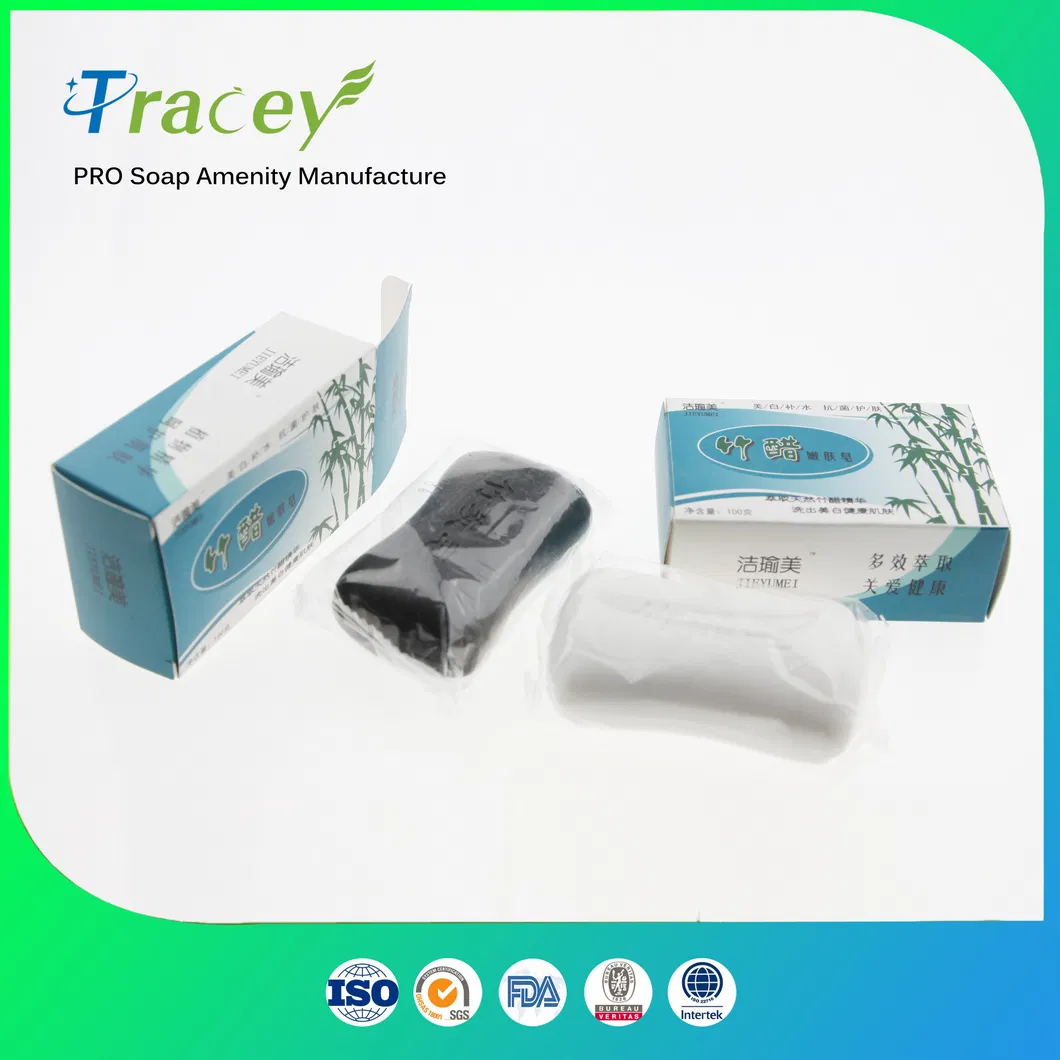 Charcoal Black Soap 100 / 200gram Soap Bar with Box Pack, Bath Body Hand Soap Jabon Manufacture