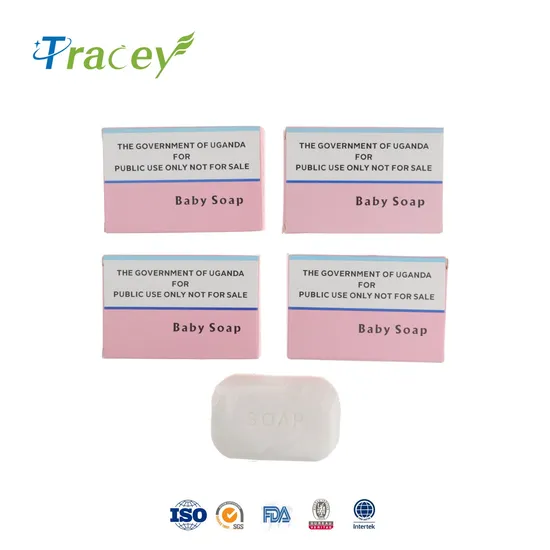 100gr /125gr Toliet Soap for Red Cross Unicef /Icrc Hygiene Bath/Face Soap Bar Jabon Manufacture