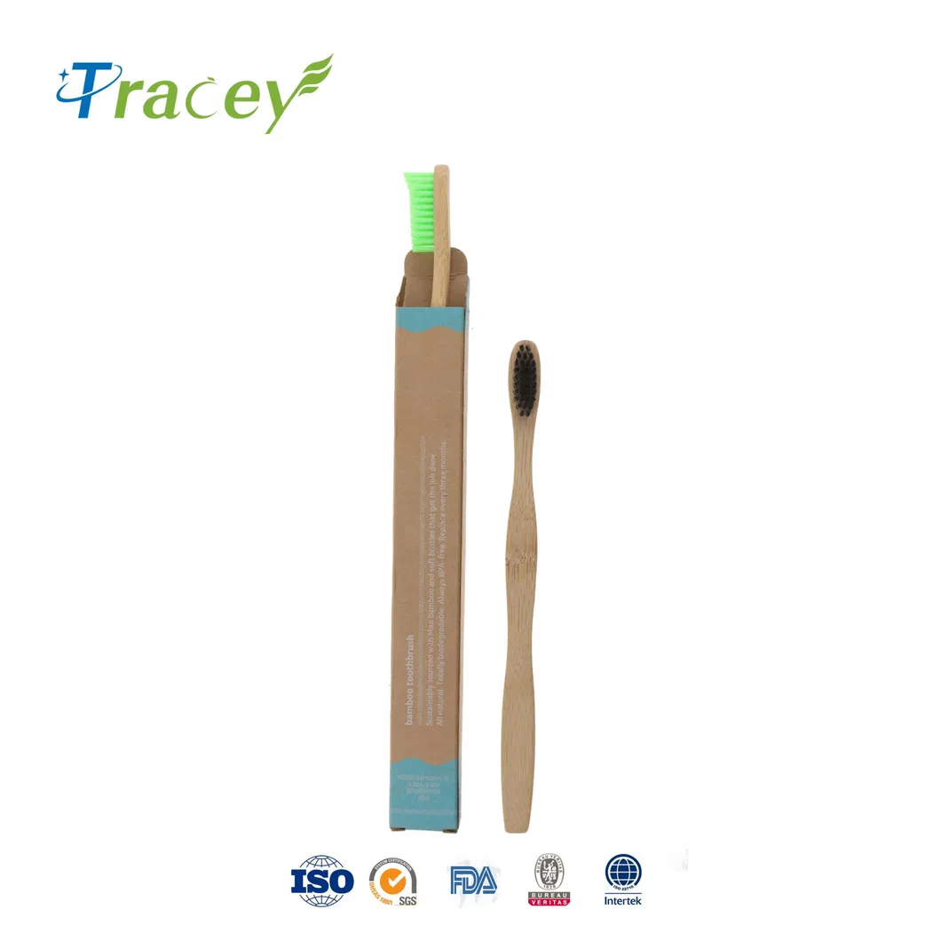 Bamboo Toothbrush Natural Disposable Biodegradable Eco Friendly Adult Soft Bamboo Toothbrush