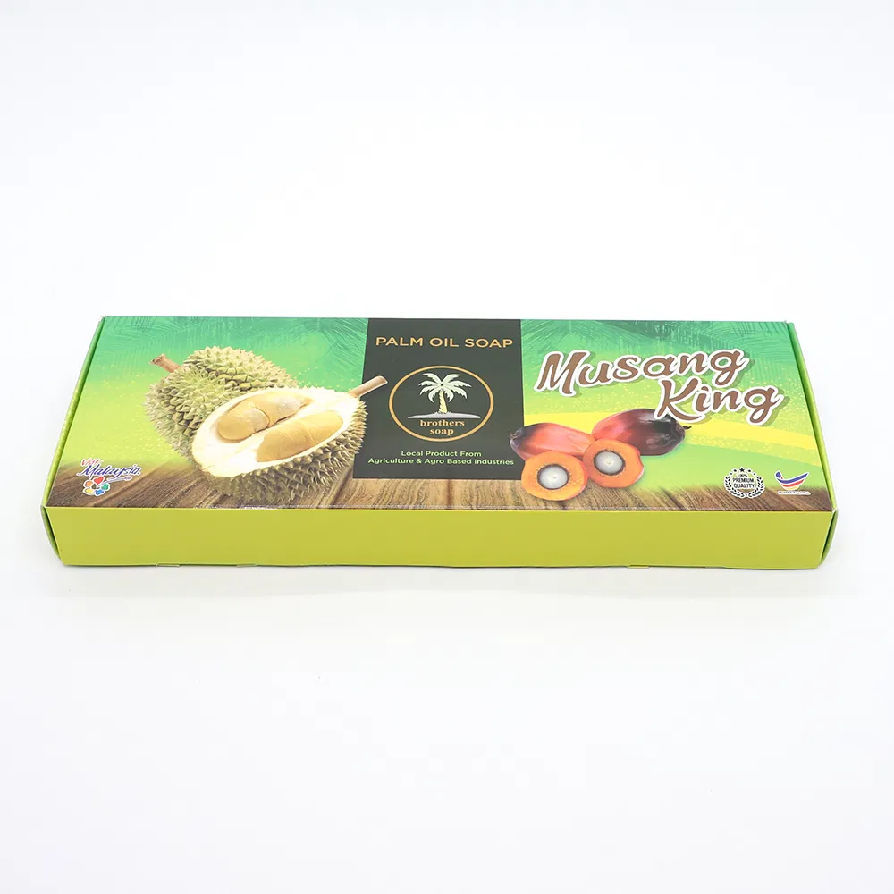 Malaysia Natural Palm Oil Soap / Perfume Soap Flowers Falvour Box Gift Pack 3PCS Soap Bars