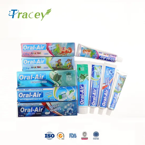 Crystal Gel Toothpaste Customized Personalized OEM All Colorful Flavour Toothpaste Manufacture