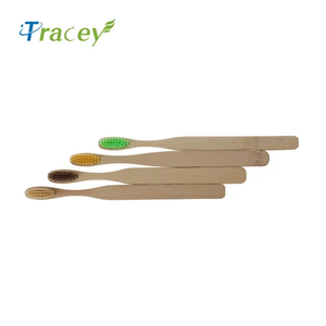 100% Biodegradable Teeth Tooth Brush Adults Travel Super Soft Wave Charcoal Nano Bambu Bamboo Toothbrush