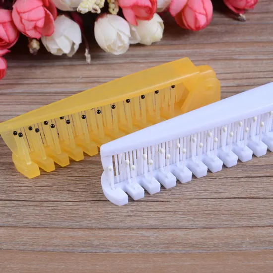 Foldable Gift Hair Comb /Plastic Comb Travel Hotel Comb Brush Manufacture Cheap Airlines Fly Comb