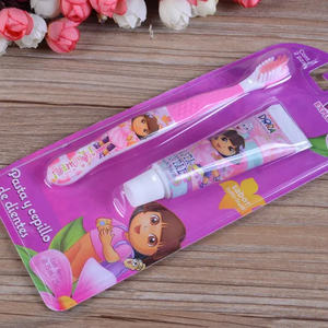 Kids /Adults Toothbrush Set with 25gr Toothpaste Pack for Travel Family Customized Welcome Hospitality Dental Kit