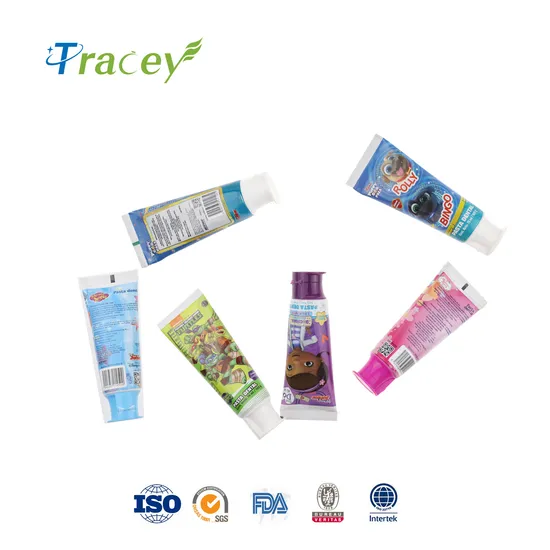 Korean Style Cartoon Bubble Gum Gel Pasta Dental Kids Toothpaste for Children Brushing