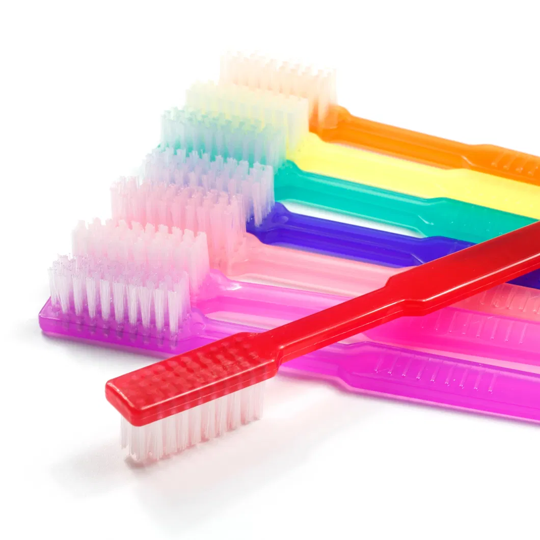 Disposable Pre-Pasted Toothbrush for Dental Supplier Use Bubble Gum /Mint /Fruit Flavor