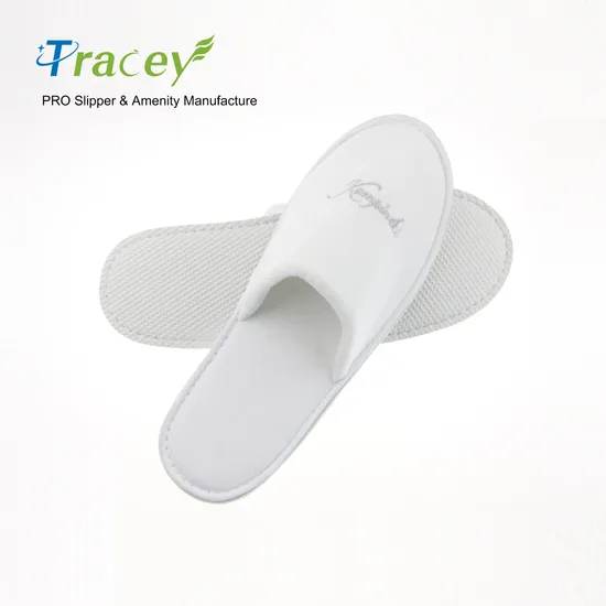 Customizable Logo Logo Men Suede Hotel One-Time Customer Service Star Hotel Plush Sheraton Luxury Hotel Slipper