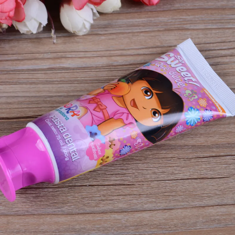 Kids Child Baby Small Toothpaste Strawberry /Bubblum Gum /Fruit Flavor Toothpaste for Travel Use