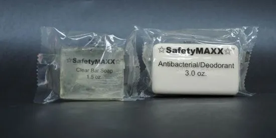 0.5/1.5/3oz Clear Bar Soaps Anti-Bacterial / Deodorant Soap Bath Toliet Soaps Savon for Jail Detention Used