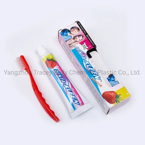 50gr Kids Dentakleen Children Toothpaste Customized Strawberry Toothpaste with Free Toothbrush Manufacture