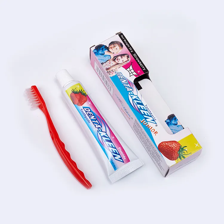 Dentakleen Kids Baby Child Toothpaste Fruit Flavour Hot Sell Fluoride Toothpaste Dentifrice Manufacture