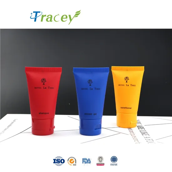 40ml Luxury Hotel Shampoo/Bath&Shower Gel, Customized Crystal Cap Bottled Cosmetic for Travel / Motel Bathroom Toliet Liquid