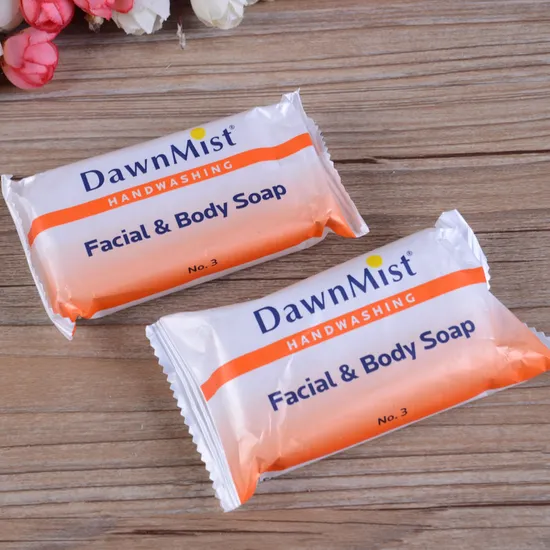 15-30gr Sachet Pack SPA Facial Hotel Soaps Bar / Hotel Amenities Face Body Hand Soap Savon Jabon