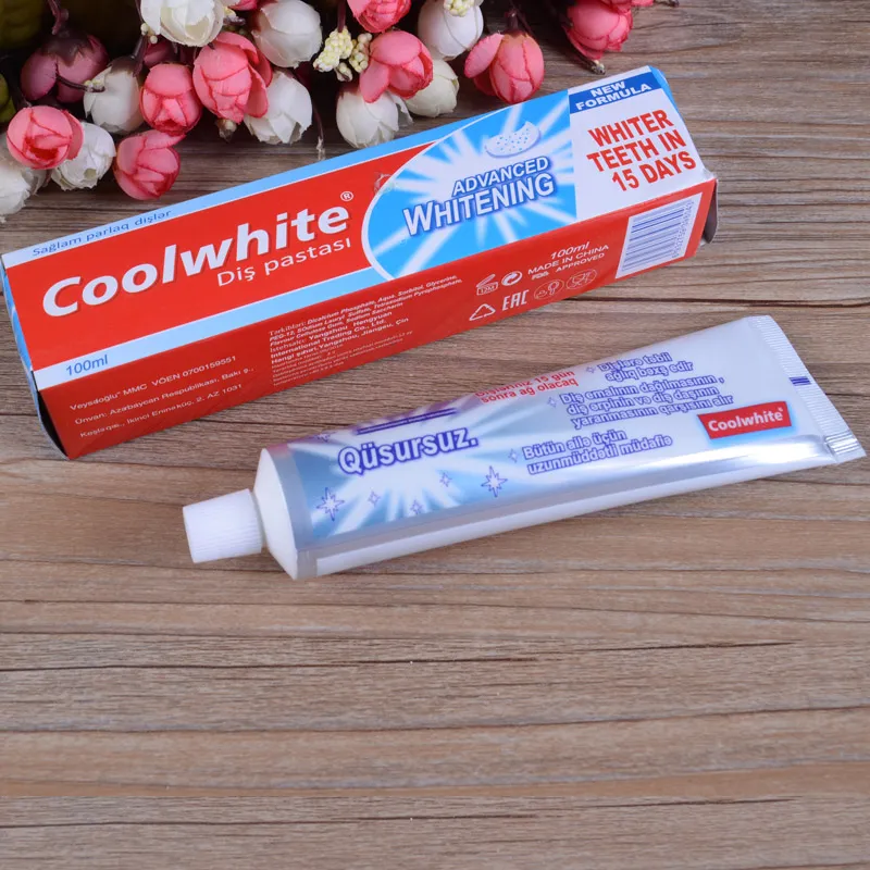 Whitening Toothpaste Mouthwash Oral Care Toothpaste Triple Action Coolwhite Cleemax Customized Toothpaste Manufacture