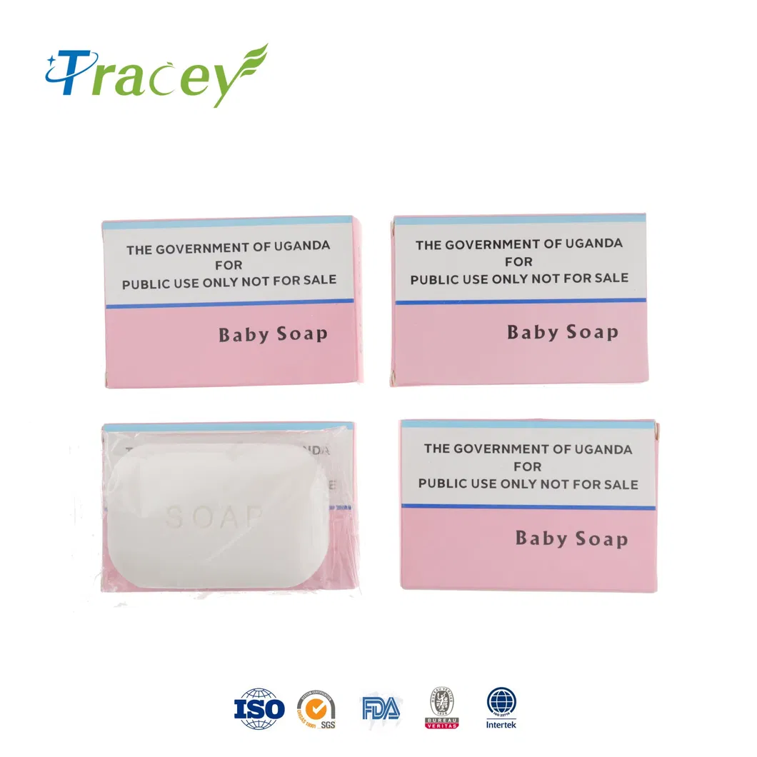 50gr Toliet Soap Baby Child Soap for Red Cross Unicef /Icrc Hygiene Bath/Face Soap Bar Government Public Used Soap