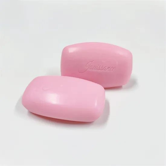 100gr Box Pack Soap Bar Jasmine Bath Toliet Soap Savon Clean Skin Pink Color