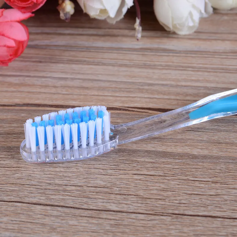 Hotel Double Color Handle Toothbrush+ 10gr Miradent Toothpaste Hotel/Travel Airlines Dental Kit /Disposable Toothbrush Set