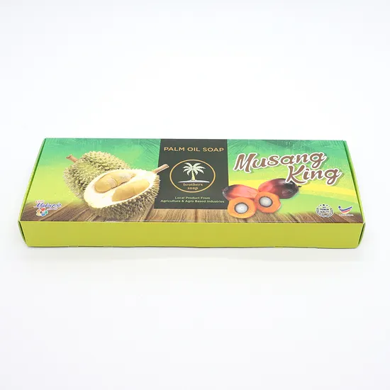 Malaysia Natural Palm Oil Soap / Perfume Soap Flowers Falvour Box Gift Pack 3PCS Soap Bars