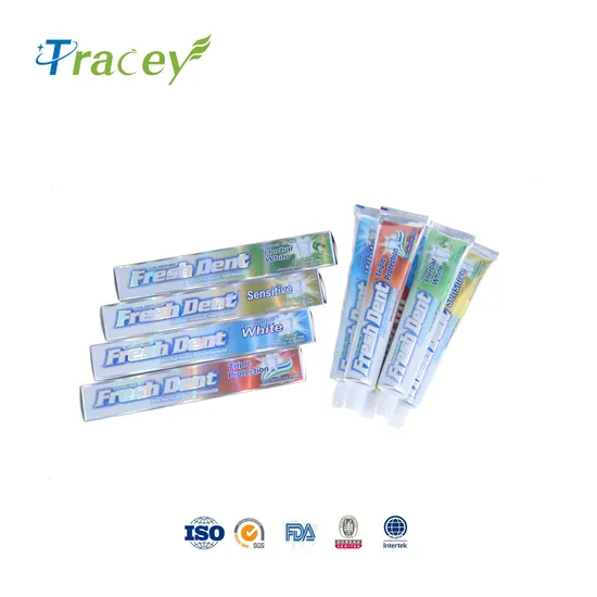 Crystal Gel Toothpaste Customized Personalized OEM All Colorful Flavour Toothpaste Manufacture