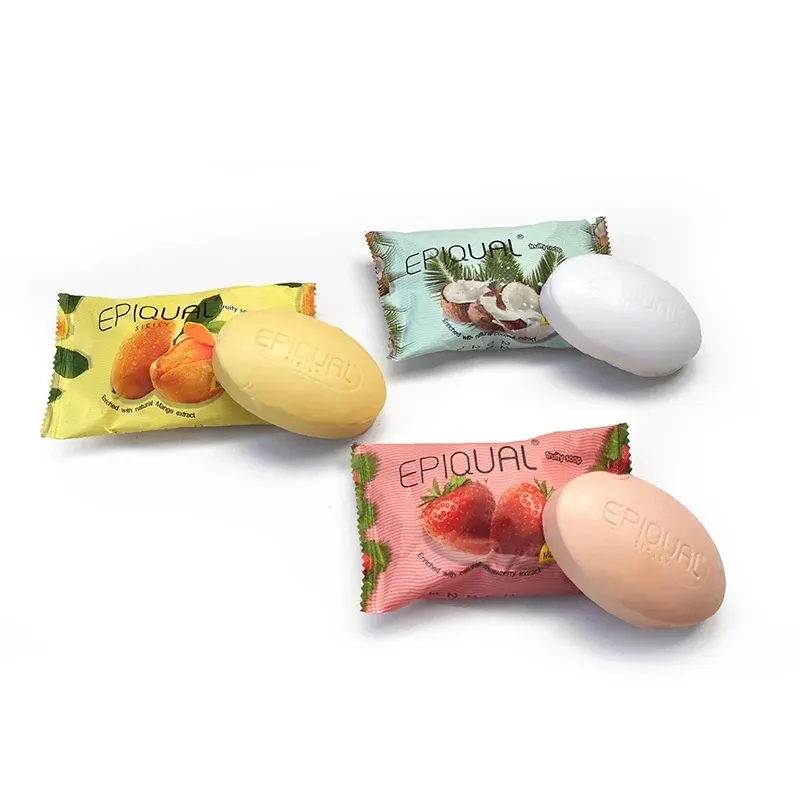 70-80gr Fruity Soap Jabon Savon OEM/ODM Beauty Bath Toliet Body Bar Solid Soaps Manufature