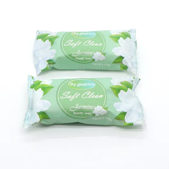 125gr Beauty Soap Jabon Natural Lemon Rose Perfume Savon Soft Clean Customized Soap Bar Factory