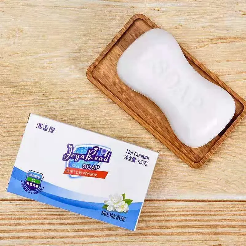 125gr Box Pack High Quality Nourishing Moisture Soap Jabon Savon 5 Flavour Lemon/Rose/Lavender/Gardenia Flower Flavour Bath Toliet Body Facial Soap Factory