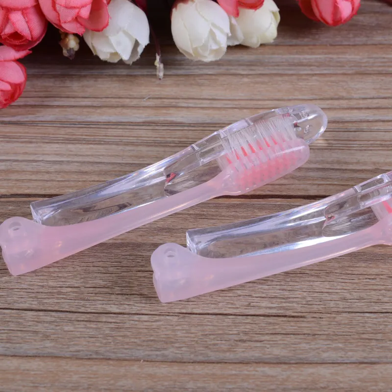 Folable Disposable Airlines Toothbrush Hotel Travel Gift Toothbrush Easy Take Portable Different Shape Toothbrush Factory